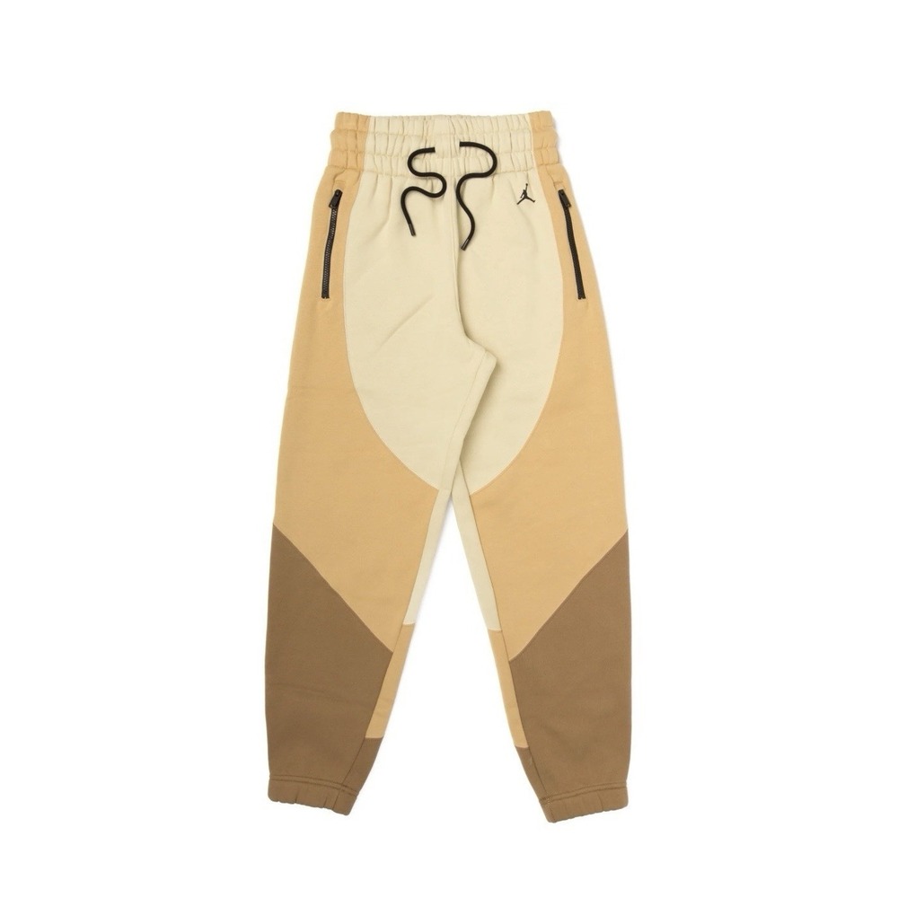 Jordan Women's Fleece Jogger Pants S Team Gold Club Gold CQ6673-783 Zip - Picture 5 of 13